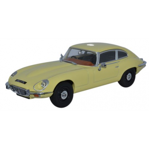 Jaguar E-Type V12 Coupe - Primrose Yellow